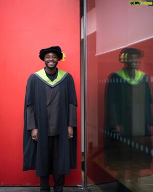 Yinka Ilori Instagram - Dr Yinka Ilori 
:
Humbled and honoured to have received the official title of Doctor of Arts appointed by the @unicreativearts this afternoon.
:
What a truly Inspirational day filled with dreamers that filled my soul with joy. Remember the world is yours.
:
Thank you to the President & Vice-Chancellor, Professor Jane Roscoe for this incredible recognition, and to Pro Vice-Chancellor, Terry Perk for supporting me.