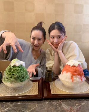 Yoko Mitsuya Instagram - 夏ですねぇ🍧☀🤤