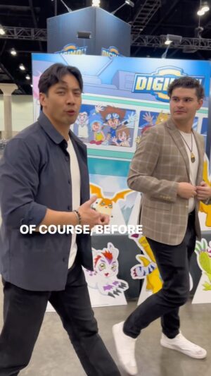 Yoshi Sudarso Instagram - Thank you all so much for a wonderful weekend at the Bandai Card Fest! It has been an honor to be your Digimon hosts for the Digimon Nationals!! Hope you guys enjoyed your time and we’ll see you in the Digital World!! ❤️❤️

Thanks for trusting us with this, PlayTCG, Bandai, and Digimon!!