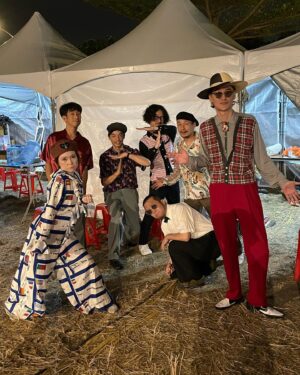 Yoshie Nakano Instagram - 、、、

台湾🇹🇼
台南FES
浪人祭　@vagabondfest.tw 

幸せやったー
歌ってて
よかったー

台湾🇹🇼大好きさ〜
棒棒♥️

ありがとう
謝謝
多謝你
棒棒♥️

#浪人祭vagabondfestvial 
#台湾
#台南
#エゴラッピン
#egowrappin