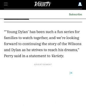 Young Dylan Instagram - Season 5 👏🏾 Blessed!! Thank you for being apart of this journey.. Stayed tuned #YoungDylan #Nickelodean