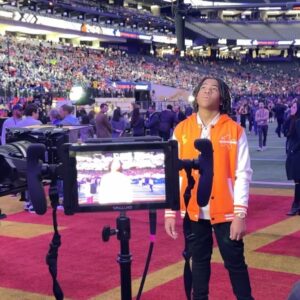 Young Dylan Instagram - Super Bowl 58 🏈 Locker room Dyl 💫

#YoungDylan #Nfl #CBS #nickelodeon #Superbowl