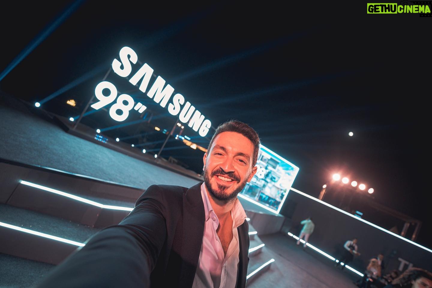 Youssef Othman - 3 Likes - Yesterday was special as I shared the stage with @samsungegypt while they opened the curtains on their new 98-inch “Big Boss” QLED TV making it the biggest ever manufactured tv in all of Egypt.
I personally cant wait to win my first @easportsfc match on this huge screen
Supersize your entertainment
Supersize your watching experience
Supersize your lifestyle
#TheBigBossIsInTown
#DoTheSmartThings