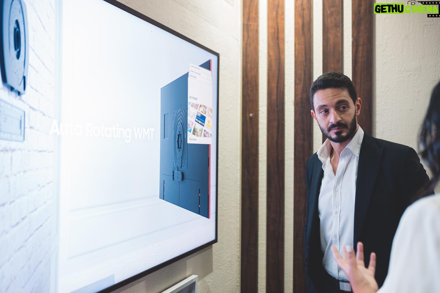 Youssef Othman - 3 Likes - Yesterday was special as I shared the stage with @samsungegypt while they opened the curtains on their new 98-inch “Big Boss” QLED TV making it the biggest ever manufactured tv in all of Egypt.
I personally cant wait to win my first @easportsfc match on this huge screen
Supersize your entertainment
Supersize your watching experience
Supersize your lifestyle
#TheBigBossIsInTown
#DoTheSmartThings