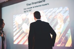 Youssef Othman Instagram - Yesterday was special as I shared the stage with @samsungegypt while they opened the curtains on their new 98-inch “Big Boss” QLED TV making it the biggest ever manufactured tv in all of Egypt. 

I personally cant wait to win my first @easportsfc match on this huge screen 

Supersize your entertainment
Supersize your watching experience
Supersize your lifestyle

#TheBigBossIsInTown
#DoTheSmartThings