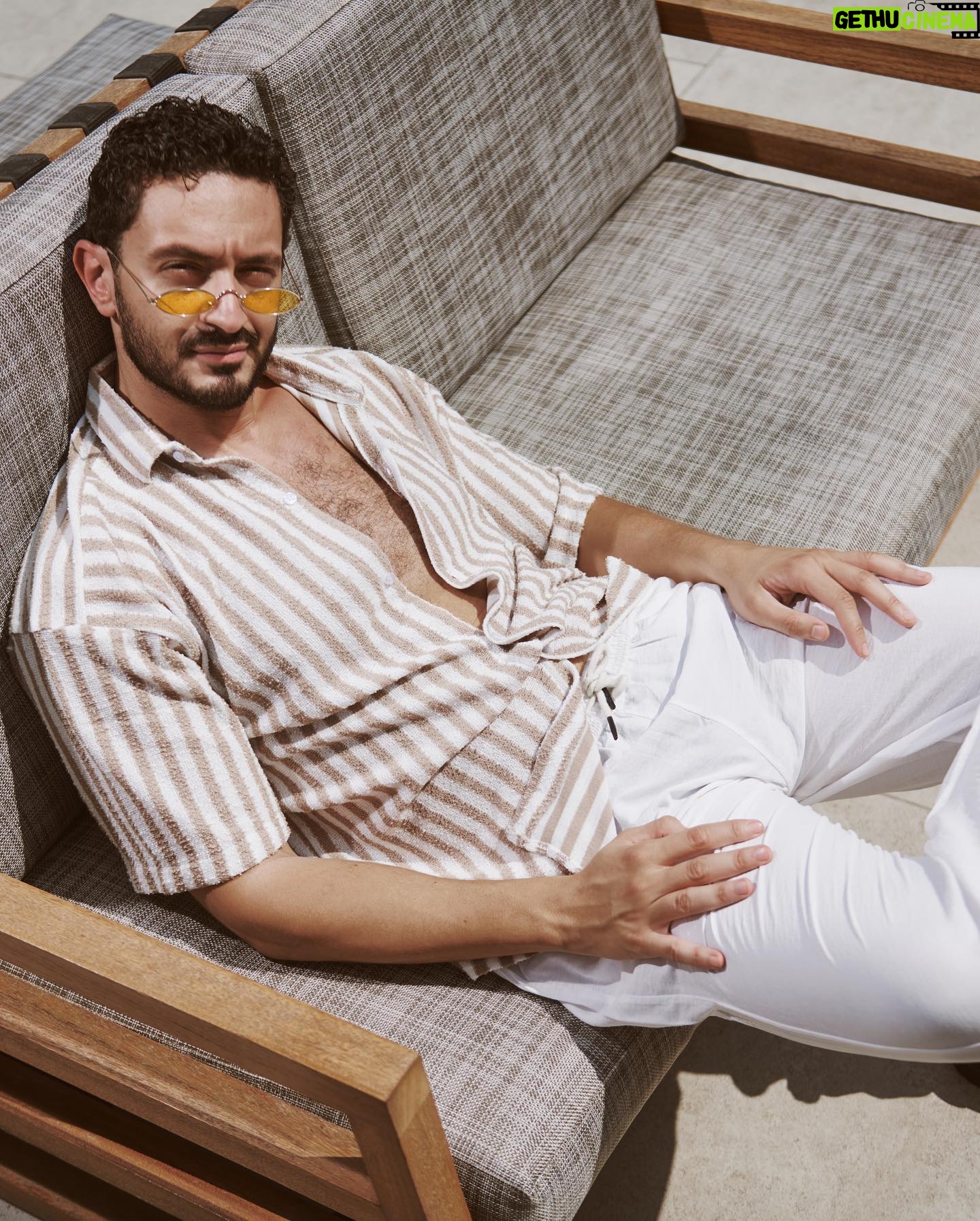 Youssef Othman - 3 Likes - Had the pleasure to be soaked in the sun sipping on some fine cocktails and keeping it real with @whatwomenwantmag ✨
“I’d definitely say I am afraid of the unknown, of not being able to visualize what will happen tomorrow.”
Check the whole interview with the link in bio 🔗
Photographer: @photobyamro
Stylist: @kariemfadl
Wardrobe: @lelu_storee
@gazellefootwear
Venue: @fairmontnilecity
Videography: @mekkyvideocompany
Hairdresser: Sameh Anwar
Personal assistant: @omar_elshennawi
Personal trainer: @mazenhatem24