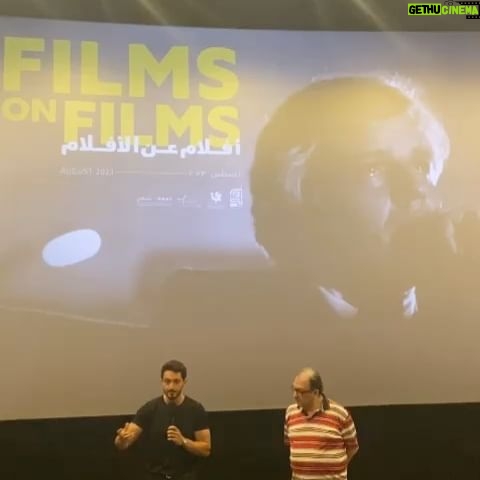 Youssef Othman - 3 Likes - اتبسطت جدا اني كنت موجود امبارح مع المؤلف و السيناريست استاذ هاني فوزي و مع كل اللي حضروا عرض "بحب السيما" بنسخته الاصلية ال ٣٥ مم في سينما زاوية في برنامج عروض أفلام عن الافلام
كنت ناسي قد ايه الفيلم بيضحك و قد ايه حاجات كتير في الفيلم خدت شكل تاني مع اللي بيحصل النهارده من اختلاف للثقافة و الاجيال و طبيعة العيشه اللي عايشينها دلوقتي
مبسوط بكل الناس اللي جت و بالذات رد فعل اللي كان بيشوف الفيلم لأول مره فكرتوني بحاجات حلوه جدا شكرا ليكم ❤️
@zawyacinema