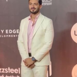 Youssef Othman Instagram - From the red carpet ceremony of the 2nd edition of @cairodramafestival #cdf23 ✨

Suit designer: @moamenawadofficial 
Hairdresser: @abdo.mohmed367 @alsagheersalons 
Personal trainer: @mazenhatem24 
Photography: @maged_helal @mariamadel.photography 
@appzagel