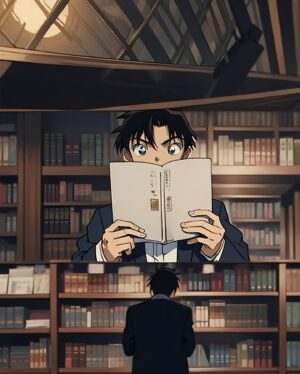 Yu Jin Instagram - 在蔦屋書店，總有種瞬間移動到代官山的錯覺，變身柯南人物也算合理吧✌🏼