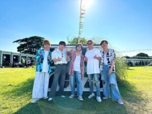 Yudai Ohno Instagram - 遅れてしまいました、、
投稿できてませんでした、、、😭😭😭
LuckyFes2023
改めて応援してくださった皆様、
ありがとうございました😊

とにかくTHEフェス！！！

という感じで天気も良く会場のテンションも最高だし、ロケーションも最高だし
幸せな幸せな時間でした✨

ただ、この連日の猛暑なので
楽しい反面、熱中症や熱射病などには十分に気をつけていただけたらと思います！^ ^
そんな事も気にしながら今年の夏はまだまだみなさんと一緒に想い出を作りたいです😊

#LuckyFes2023 #夏の想い出 #da_ice #感謝感謝 #2週間ぶりのLIVEでとても緊張しました