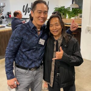Yuji Okumoto Instagram - It’s always good running into old friends - Mahalos to @thetamlyntomita and @abc7davidono for inviting me to “Defining Courage” this past Saturday. 🤙

#japaneseamerican #asianamerican #aapi #aanhpi @jaccc_la @jamuseum @rafushimpo @gfbnec 

@thetamlyntomita #JeffImada @abc7davidono @seanmrooney @dankuramoto #karatekid #cobrakai #hiroshima