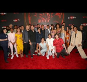 Yuji Okumoto Instagram - Had an awesome time at the Cobra Kai Season 5 Premiere last night! Check out the new season tonight at 12am Pacific Time!

@cobrakaiseries @netflix 
#CobraKai #CobraKaiSeason5
