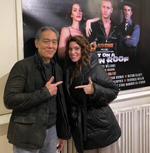 Yuji Okumoto Instagram - Had the chance to catch the Tennessee Williams classic “Cat on a Hot Tin Roof” at the Theater at St Clement’s in NY. Awesome job, @courtneyhenggeler! 
#maggiethecat
#crushedit 
#supporttheater
#cobrakai