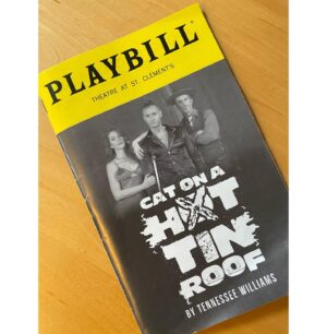 Yuji Okumoto Instagram - Had the chance to catch the Tennessee Williams classic “Cat on a Hot Tin Roof” at the Theater at St Clement’s in NY. Awesome job, @courtneyhenggeler! 
#maggiethecat
#crushedit 
#supporttheater
#cobrakai