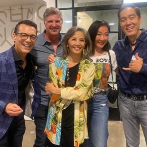 Yuji Okumoto Instagram - It’s always good running into old friends - Mahalos to @thetamlyntomita and @abc7davidono for inviting me to “Defining Courage” this past Saturday. 🤙

#japaneseamerican #asianamerican #aapi #aanhpi @jaccc_la @jamuseum @rafushimpo @gfbnec 

@thetamlyntomita #JeffImada @abc7davidono @seanmrooney @dankuramoto #karatekid #cobrakai #hiroshima
