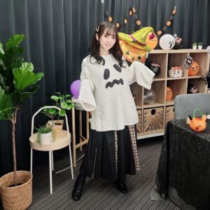 Yuka Nishio Instagram - #おゆハロ #ハロウィン #おゆチャレ #ジェラートピケ 
とてもとてもハッピーな生放送でしたん