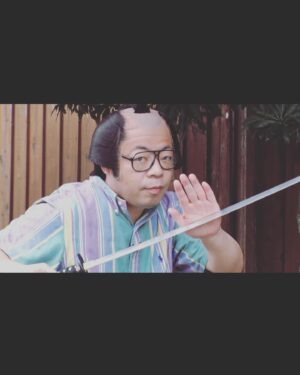 Yusuke Nishizawa Instagram - 岸です。
#病名えらい怖いやん
#ユースケ
#恥ずかしいぐらい元気
#岸大介
#太秦の空き時間
#何してますのん