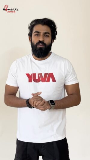 Yuva Rajkumar Instagram - Dive into the Yuva experience. 
Wear it, feel the energy, and join our tribe. ✨

SHOP NOW (LINK IN BIO) 

Let the ಯುವ’ ಸಂಭ್ರಮ BEGIN.

#Yuva #HombaleVerse