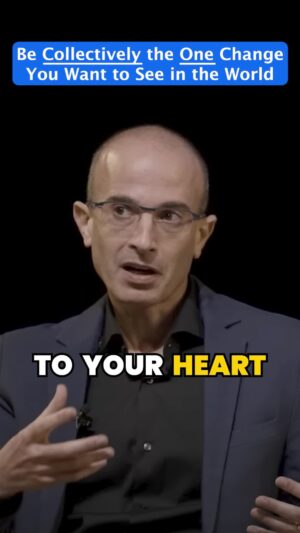 Yuval Harari Instagram - Do you want to make a change in the world? Doing so as an isolated activist is almost impossible.
Our - that is, Homo sapiens' – superpower is the ability to cooperate in large numbers. 50 people cooperating in an organization can make a much bigger difference than 500 isolated individuals.

Watch the full presentation and panel discussion through the link in the bio.
Filmed in Cambridge, England, on 27 February 2024.

#cooperation #superpower #changetheworld