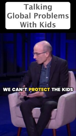 Yuval Harari Instagram - The world is full of difficult problems, and it’s not possible to hide this from kids. But having an open conversation with children about global challenges doesn’t have to be scary. We can highlight to them what we should also remind ourselves: that people made this world what it is, and people have the power to change it.

Watch Yuval's full conversation with @ianbremmer: link in bio.

#children #kids #education #challenges #war #humanity #empower #unstoppableus