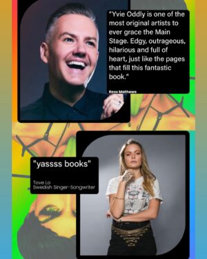 Yvie Oddly Instagram - THE REVIEWS ARE OUT & CRITICS ARE RAVING
…but listen to what these people are saying instead 😘
📚ALLABOUTYVIE.COM📚