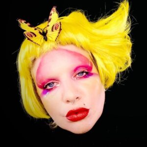 Yvonne MacInnis Instagram - Inspired by legendary #surrealist artist, Salvador Dalí 🦋 and last weeks @paintedwithraven theme “WERK OF ART” 🖼🎨

swipe —> right for original art Inspo 

I created this headpiece to symbolize the rebirth of the “new earth”, breaking through cages of oppressive thoughts - post pandemic- after the incubation and all the yucky mushy messyness of the last couple years, emerging new, bright, expanded, connected, divine beings 🌟🦋🌟

Makeup used: 

Foundation @kevynaucoin 
Powder @anastasiabeverlyhills 
Cheek @yslbeauty 
Eyeshadow @anastasiabeverlyhills 
Topper @cozzettebeauty 
Mascara @revlon 
Metallic Detials @danessa_myricks 
Lipstick @thecreativemakeup 

#makeupart #creativemakeup #makeupartist #colorfulmakeup #butterfly #emergence #creativemakeupartist #makeupisart