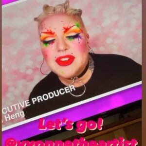 Yvonne MacInnis Instagram - Bringing the LEWKSSSS!! 🌈🎨❣️

Here’s my episode 1 entrance lewk!! Although the show is up on @wowpresentsplus I am having a watch party later this evening to celebrate the kick off of @paintedwithraven season 1!!! So excited 😆 I’m getting so many tags!! Keep it coming for #teamyvonne!!! @worldofwonder @wowpresentsplus @itsravenhunty_ @paintedwithraven

#paintedwithraven #worldofwonder #makeupartist #muasfeaturing #makeupaddict #makeuptutorial #makeuplook #makeupinspiration