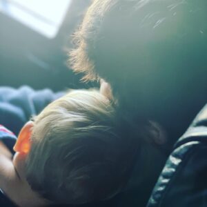 Zac Hanson Instagram - It’s good to have a big brother. #naptime