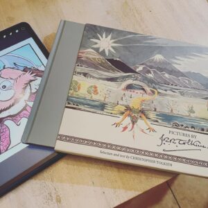 Zac Hanson Instagram - I just wanted to share this cool book I got from my wife for my birthday, if you are a Tolkien fan like I am you will probably enjoy seeing some of his renderings of the world of middle earth. His world has so often been mimicked, but rarely equaled. This is the way he pictured it “pictured by J.R.R. Tolkien”