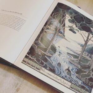 Zac Hanson Instagram - I just wanted to share this cool book I got from my wife for my birthday, if you are a Tolkien fan like I am you will probably enjoy seeing some of his renderings of the world of middle earth. His world has so often been mimicked, but rarely equaled. This is the way he pictured it “pictured by J.R.R. Tolkien”