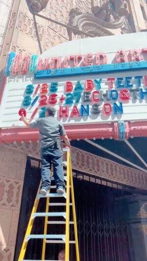 Zac Hanson Instagram - Look who’s coming to a theater near you?