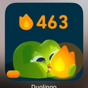 Zac Oyama Instagram - At this point I’m just learning Japanese to see how freaky the Duolingo widget gets
