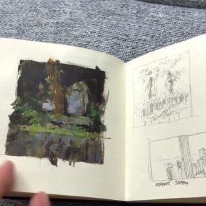 Zac Retz Instagram - My sketchbook from traveling and teaching some workshops in Japan @polygonpicturesinc and #竹田PBC 
#taketapbc (I got out of the habit of keeping a sketchbook the past couple years... this trip helped me fall back in love with sketching 😊 )