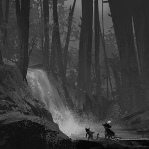 Zac Retz Instagram - Progression of Black Forest #pussinbootsthelastwish #pussinboots