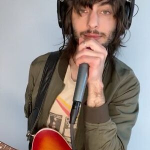 Zach Page Instagram - Comment your favorite thing about quarantine below👇🏼⛓🎸📻⁣
⁣
Inconvenient, unexpected for sure but it’s not all bad⁣ right?🍕🐨🕺🏻⁣
⁣⁣
ugly guitar face warning🚨👹 ⁣⁣
= a commonly occurring side effect within the facial region of a human form attempting to become one with a pure state of outwardly flowing funky freshness*🧑🏻‍⚕️🙏🏼🌊🐒