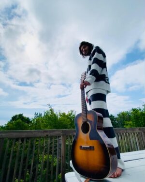 Zach Page Instagram - Grateful for beautiful days amidst the unusual state of things☁️🧘🏻  to @gelatopique_usa @gelatopique_official for this incredibly cozy X awesome looking getup🐻‍❄️🎼🤙🏼
