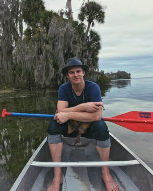 Zach Roerig Instagram - I had such a beautiful time canoeing in the Ocala National Forest today with my family. We saw alligators, turtles, manatees and bald eagles. However the natural beauty of the park was ruined by the presence of motorized boats in the protected inlets. Loud, obnoxious, dripping oil into the waterways. You could see the scars on the manatees from their encounters with these boats. Even the park rangers said they were unable to stop ignorant boat users from destroying this beautiful natural habitat. #GovernorRickScott should be ashamed of how poorly protected the Ocala is compared to other national forests. These endangered habitats are the last of their kind, we must protect them.