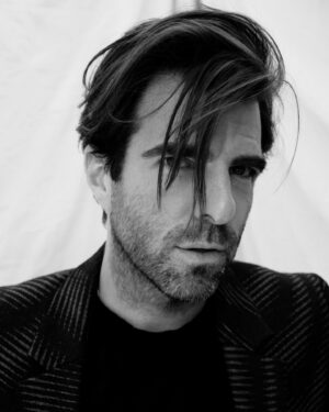 Zachary Quinto Instagram - thank you to @nickkharamis for having my dearest @mssarahcatharinepaulson and me catch up in the latest @interviewmag about all things boys in the band... and the arrival of river quinto (among other things)... check it.

📸: @christianhogstedt 
👔: @juicylucyy 
💇🏻‍♂️: @patriciamoralesla 
🖋: @mssarahcatharinepaulson