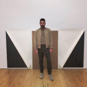 Zachary Quinto Instagram - blending in with the dorothea rockburne at dia: beacon. thanks to @cosstores for having us!