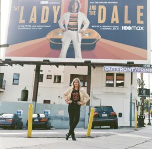 Zackary Drucker Instagram - I can’t believe that the FINALE of The Lady and The Dale airs on HBO tonight, I hope Tucker Carlson is watching 📺 @tuckercarlsontonight #theladyandthedale @hbo @hbomax