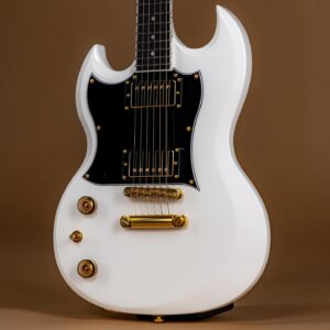 Zacky Vengeance Instagram - Featuring Schecter USA Pasadena & Pasadena Classic pickups with Volume/ Tone (Push-Pull)/ 3-Way Switch Controls, and Satin Gold Hardware - The all new @zackyvengeance ZV-H6LLYW66D LH steals the spotlight. 

For more information and full specs, please visit www.schecterguitars.com