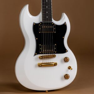 Zacky Vengeance Instagram - Featuring Schecter USA Pasadena & Pasadena Classic pickups, @tonepros Tune-O-Matic bridge, and Satin Gold Hardware - The all new @zackyvengeance ZV-H6LLYW66D steals the spotlight. 

For more information and full specs, please visit www.schecterguitars.com