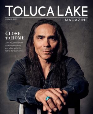 Zahn McClarnon Instagram - Supporting the local community Thank you @tolucalakemagazine #jennaanderson for having me. Thank you @danielwithcamera for the photos and @priscillascoffee for the awesome double espresso. Also article at TolucaLake.com