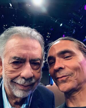 Zahn McClarnon Instagram - The man, the myth, the legend! Francis Ford Coppola
