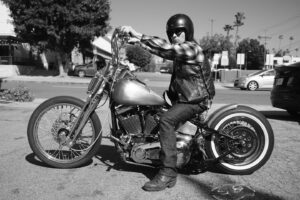 Zahn McClarnon Instagram - When I’m riding my motorcycle, I’m glad to be alive. When I stop riding my motorcycle, I’m glad to be alive- Neil Peart 
photo-@robertkerian