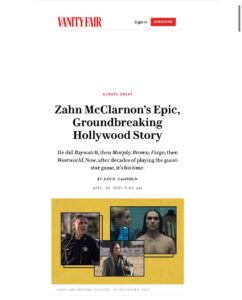Zahn McClarnon Instagram - Sorry don’t know how to post links and all dat 😜 if you’re interested in reading go to vanityfair