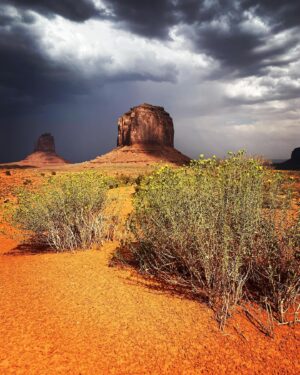 Zahn McClarnon Instagram - The beautiful land of the Dine’