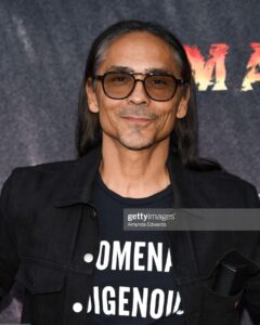 Zahn McClarnon Instagram - Mayans supporter @emiliorivera48 @raoulmaxtrujillo_official @aefhgloria #mayansfx #notonmayans