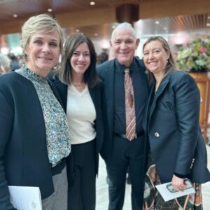 Zali Stegall Instagram - Congratulations to the Honourable Sam Mostyn AC who was sworn in as Australia’s new Governor-General today. A moving first speech focused on care, respect and equality. She is a true leader who will be an exceptional Governor-General. #auspol #sammostyn