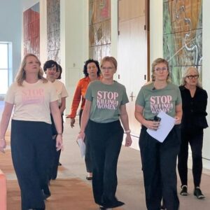 Zali Stegall Instagram - Today, with members of the crossbench, @march4justiceaustralia and Single Mother Families Australia I called for a step-change in the fight for women’s safety. 

There are clear steps needed to achieve this, outlined at link in bio, and in the comments below. #stopkillingwomen 

#enoughisenough